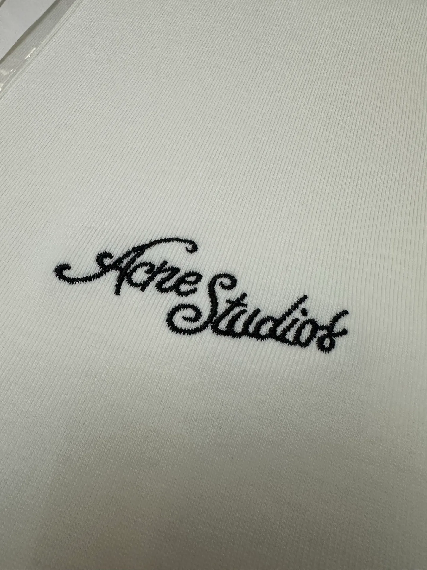 ￼ 140- New Arrival g T Acne studios 26ss logo T : 2*2 g Color Change Same Style Color: Black White Pink Size: XS S M L XL